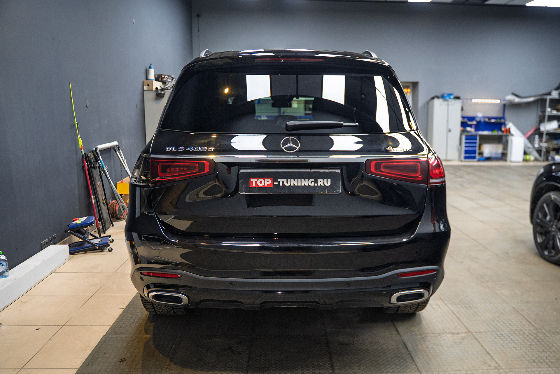 Защита зоны риска, тюнинг решетки радиатора для Mercedes-Benz GLS V167