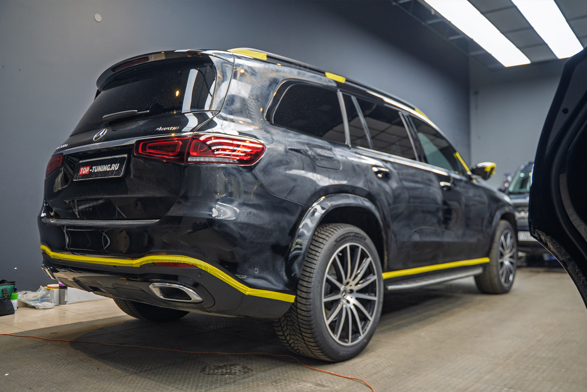 111114 Защита зоны риска, тюнинг решетки радиатора для Mercedes-Benz GLS V167