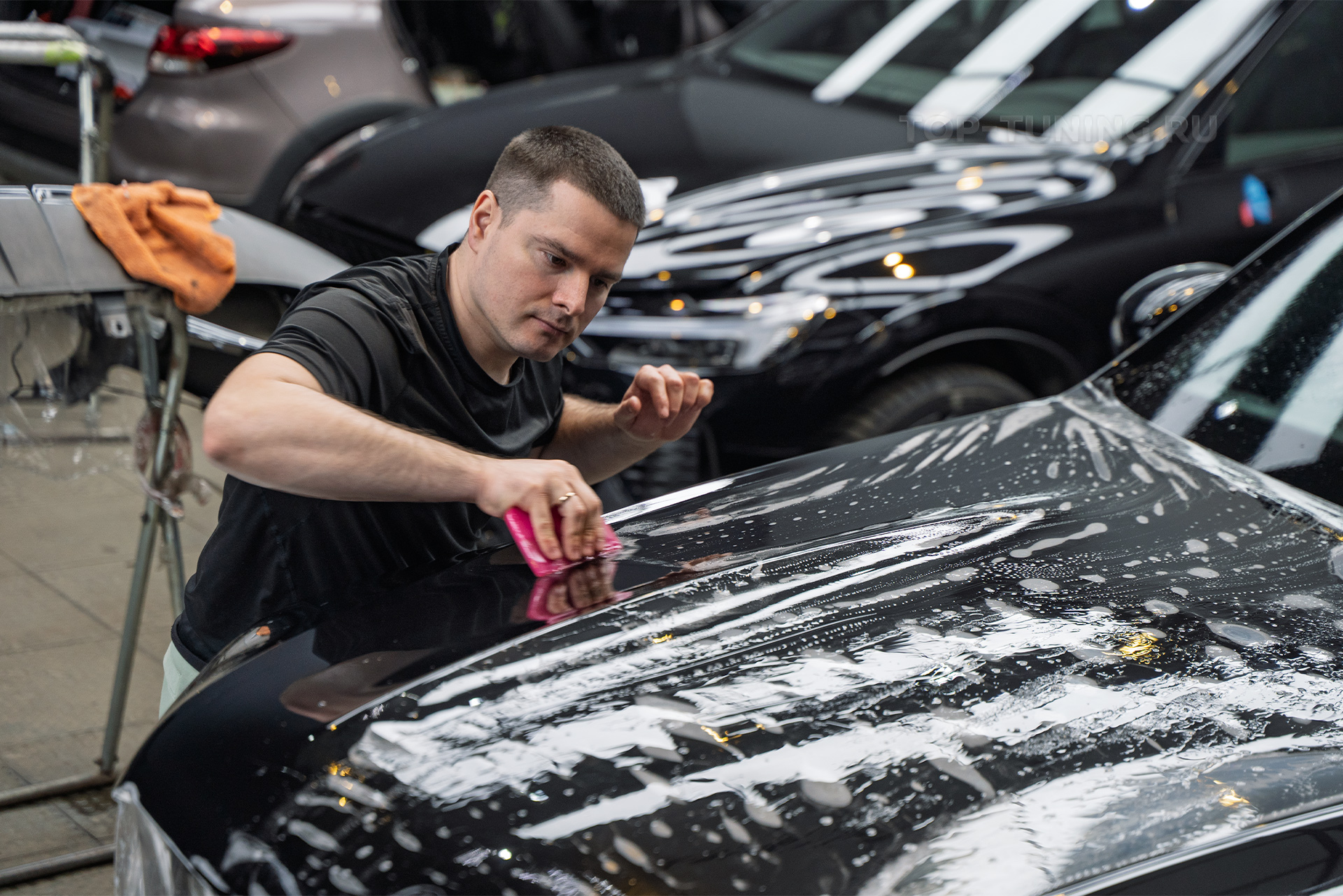 Защита зоны риска, тюнинг решетки радиатора для Mercedes-Benz GLS V167