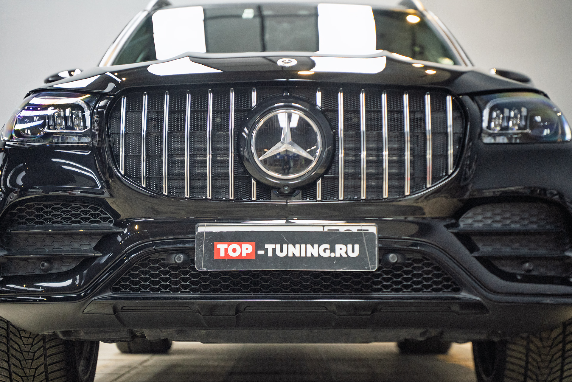 Защита зоны риска, тюнинг решетки радиатора для Mercedes-Benz GLS V167