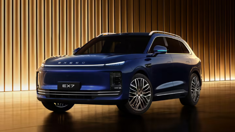 Exeed EX7 от Chery станет первым в мире серийным автомобилем с электронно-механическим торможением