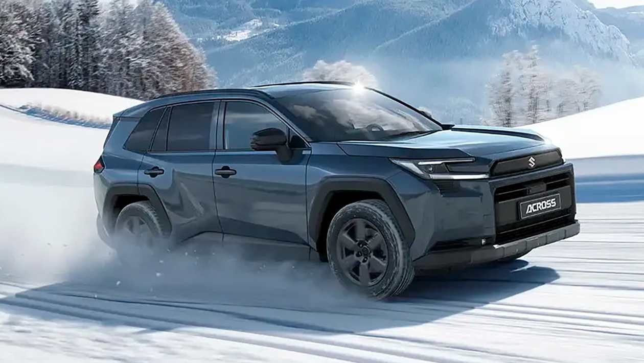 Дизайн и технические решения Suzuki Across во многом повторяют Toyota RAV4: