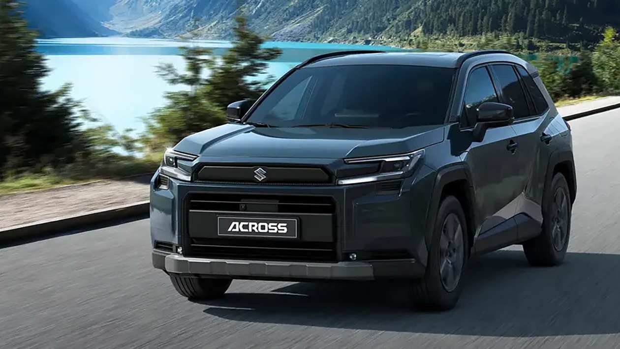 Дизайн и технические решения Suzuki Across во многом повторяют Toyota RAV4: