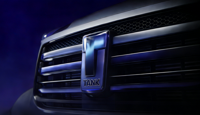 GWM выпустил тизер Tank - нового флагманского внедорожника класса люкс, который ожидается в марте