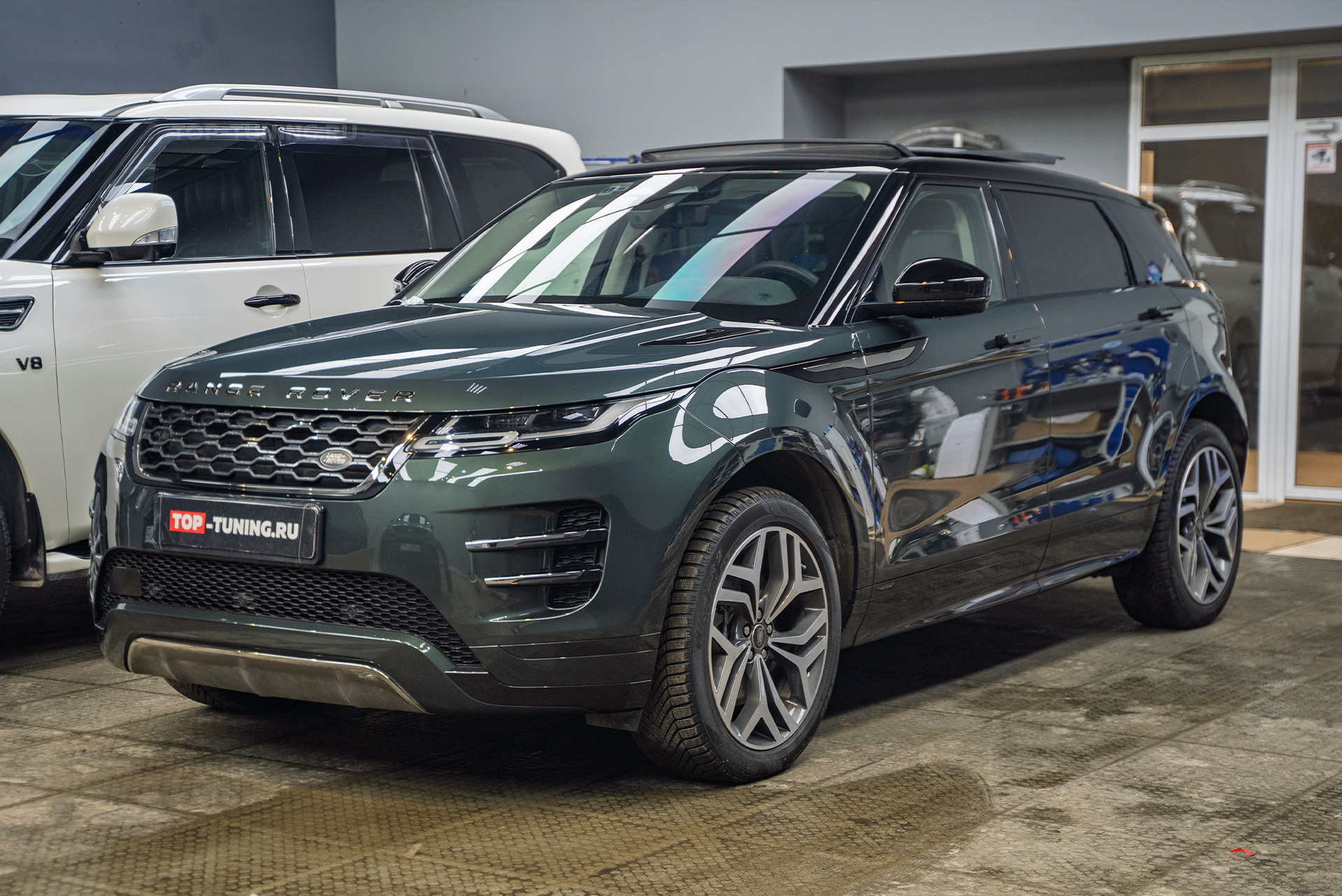 111200 Детейлинг кузова + химчистка салона Range Rover Evoque II