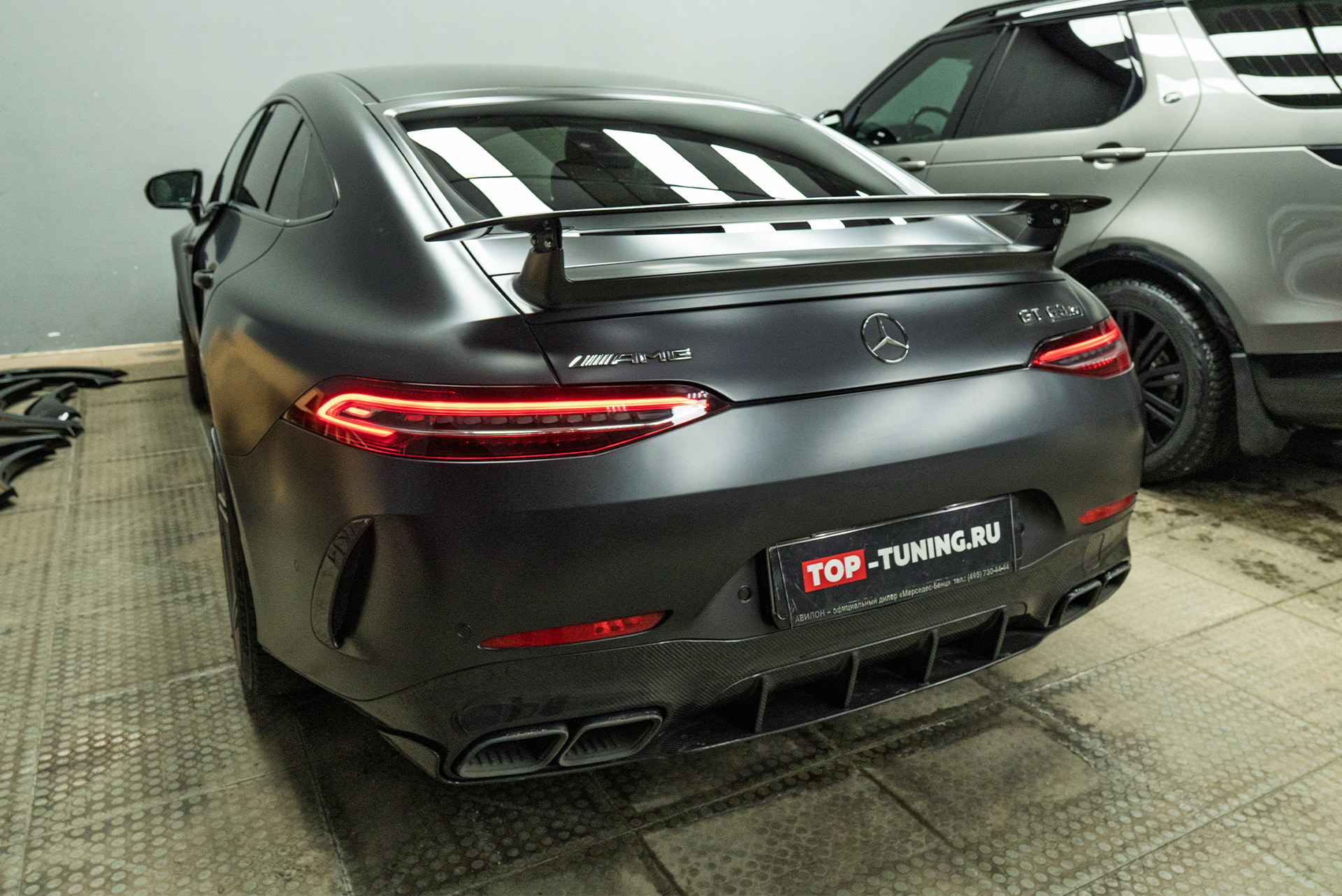 Ремонт заднего фонаря Mercedes-Benz AMG GT рестайлинг &ndash; не работал стоп-сигнал