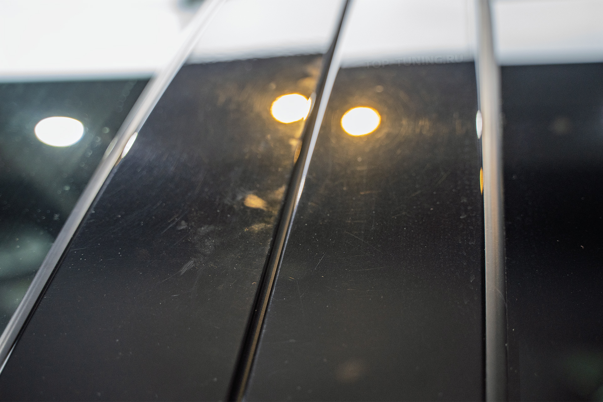 Оклейка кузова сатиновой пленкой, шумоизоляция для нового BYD Tang