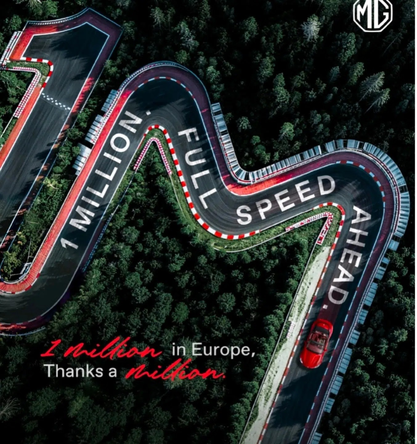 MG - первый китайский автомобильный бренд, продавший более миллиона автомобилей в Европе