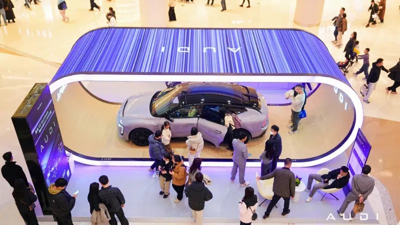 Цена AUDI E5 Sportback в Китае снизилась на 330 000 рублей на фоне низких продаж