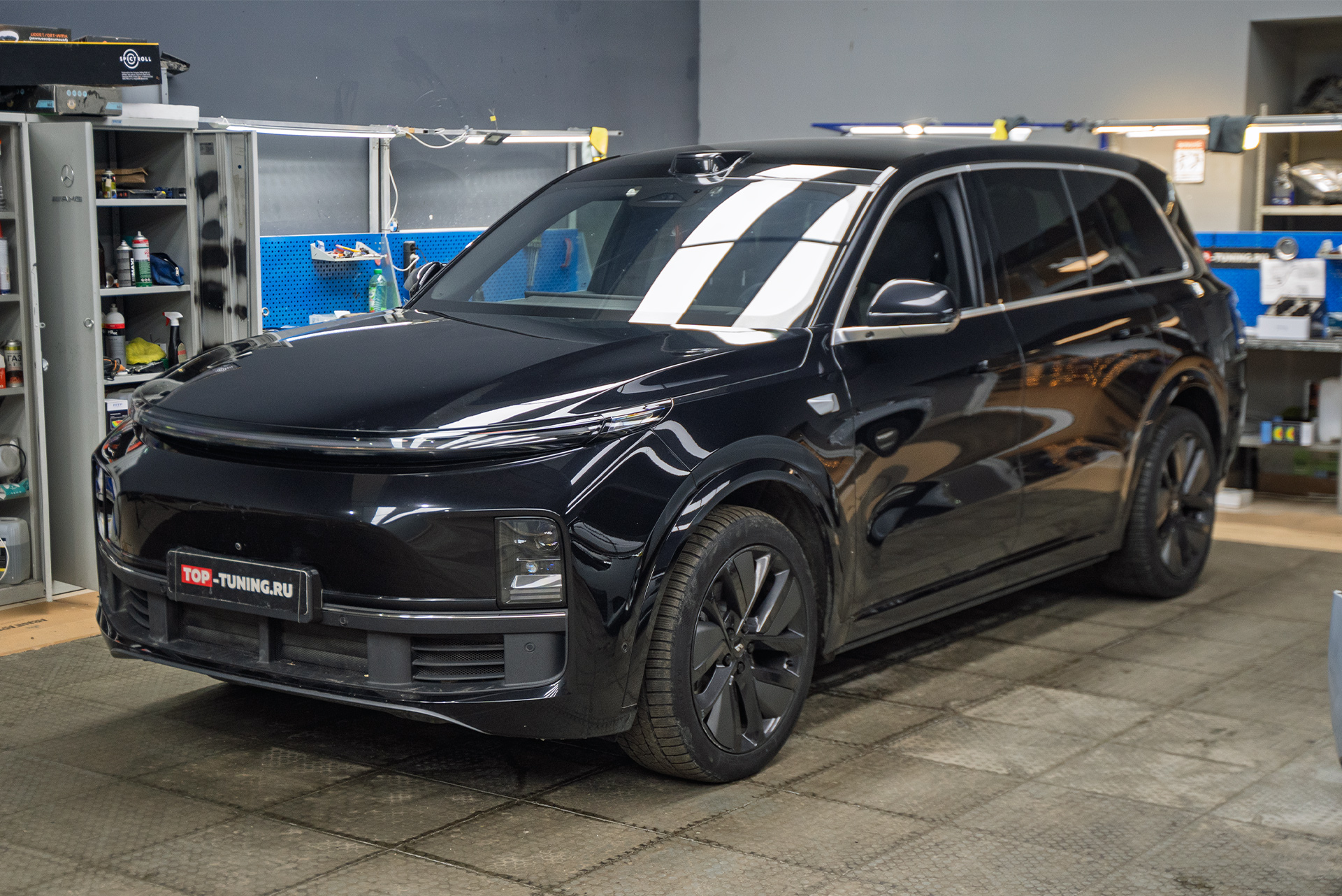 111269 Установка адаптивных bi-LED линз в оптику Lixiang L9 Установка адаптивных bi-LED линз в оптику Lixiang L9