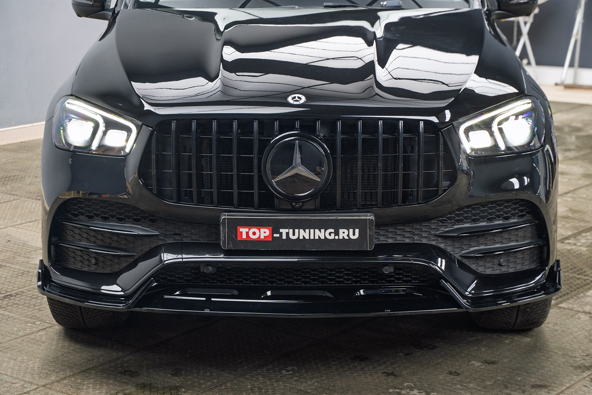 111291 Монтаж электронного выхлопа THOR 2.0 + ECHO для Mercedes-Benz GLE V167