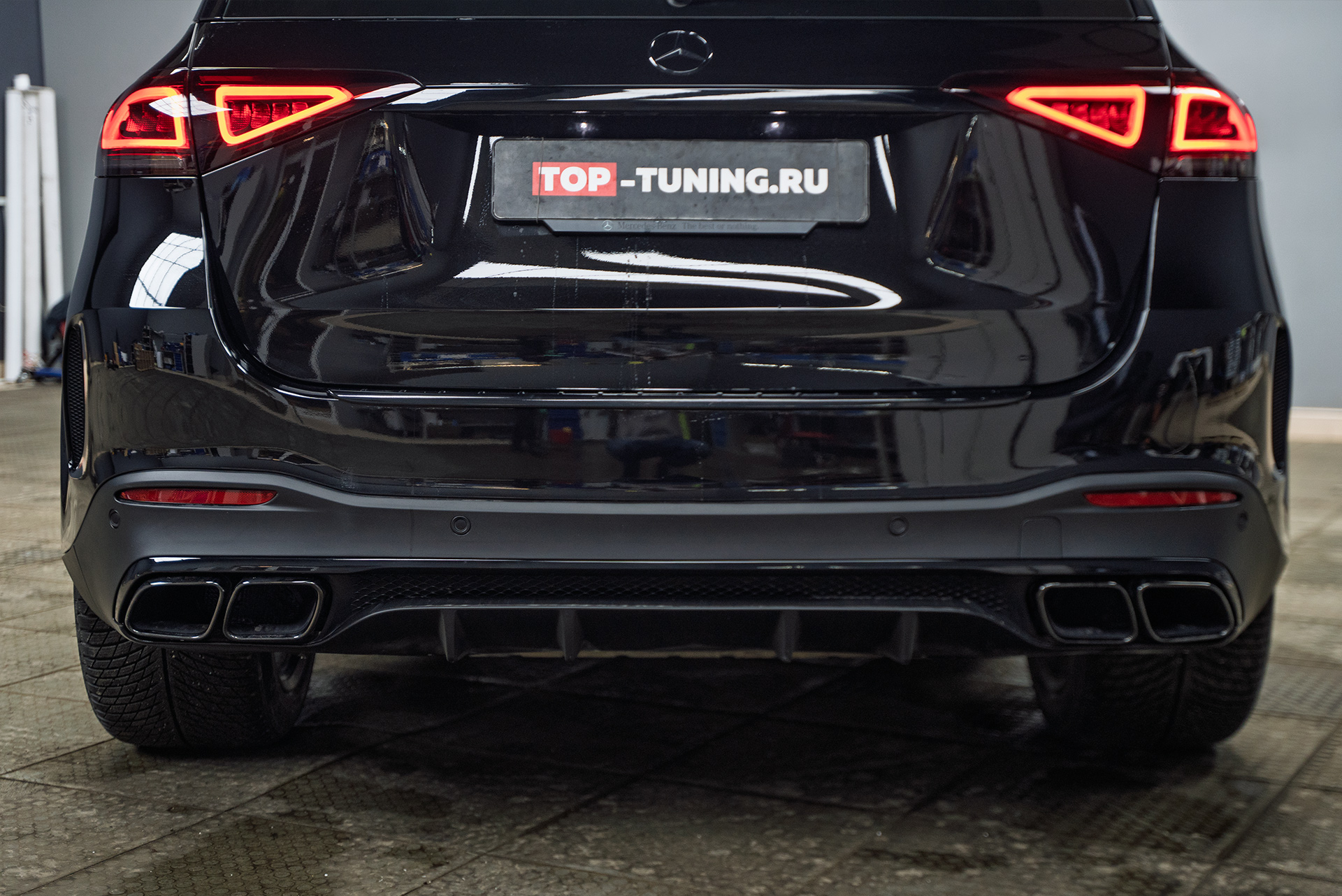 111291 Монтаж электронного выхлопа THOR 2.0 + ECHO для Mercedes-Benz GLE V167