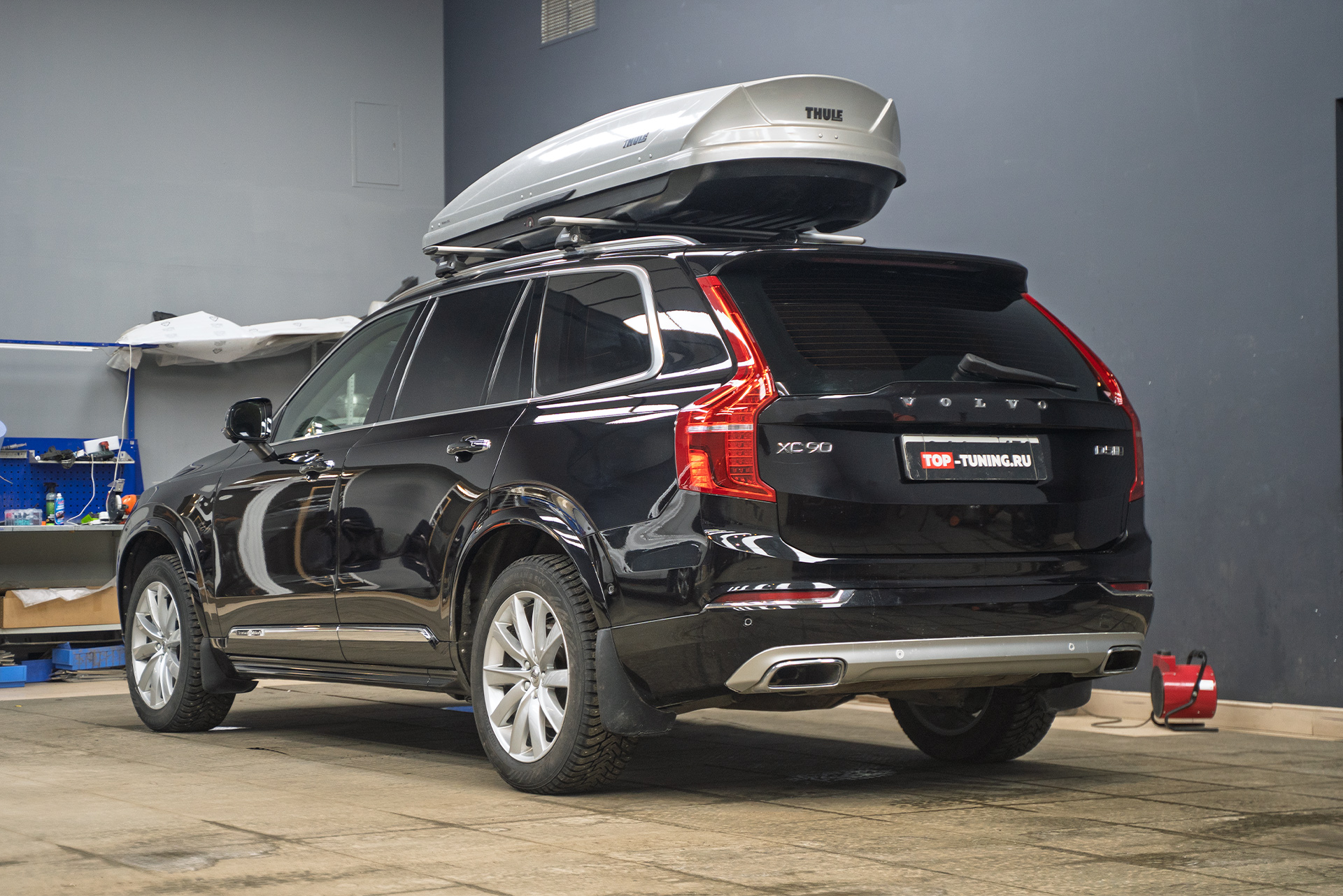 Установка системы кругового обзора Panorama V6 + дооснащение Volvo XC90 II