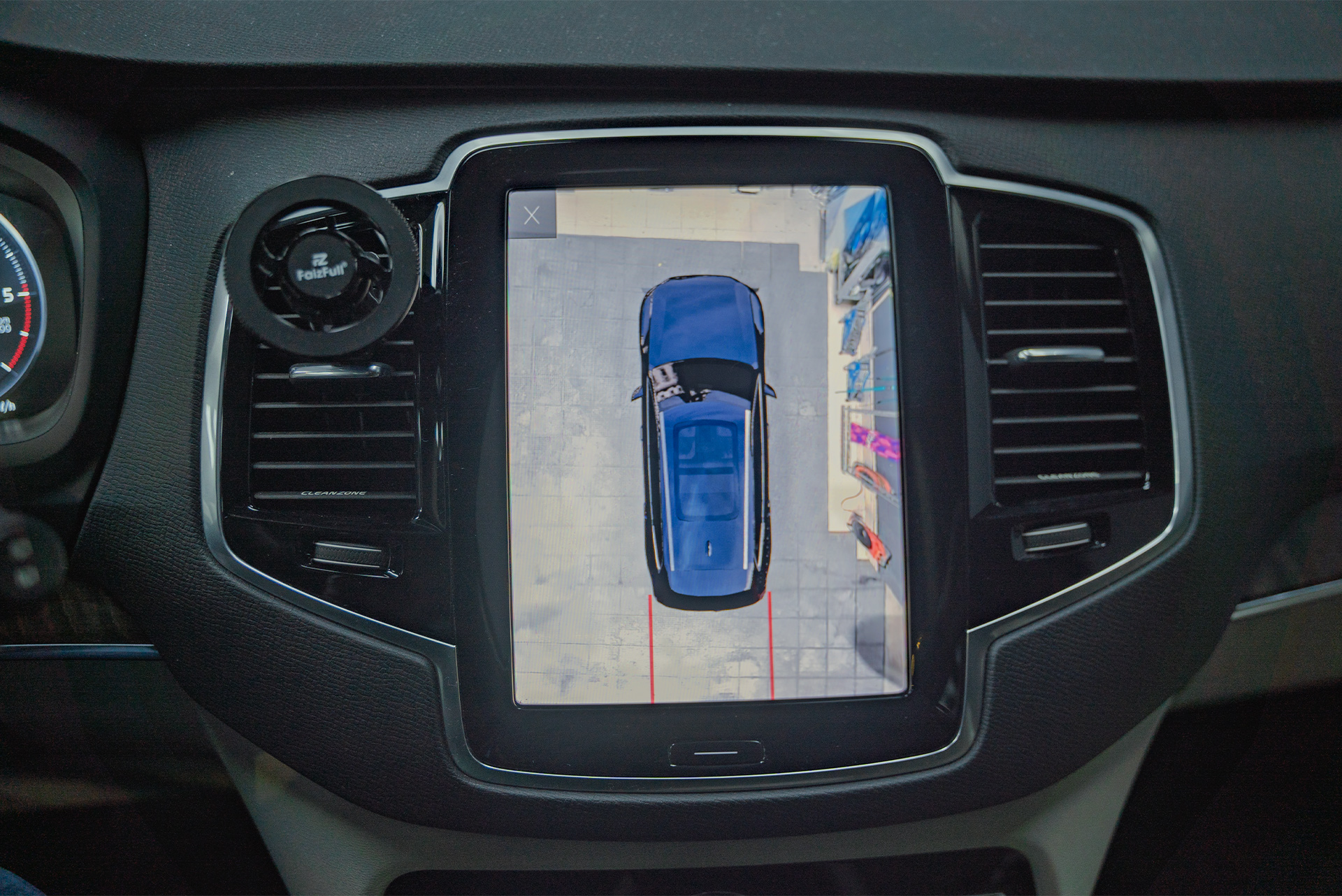 Установка системы кругового обзора Panorama V6 + дооснащение Volvo XC90 II