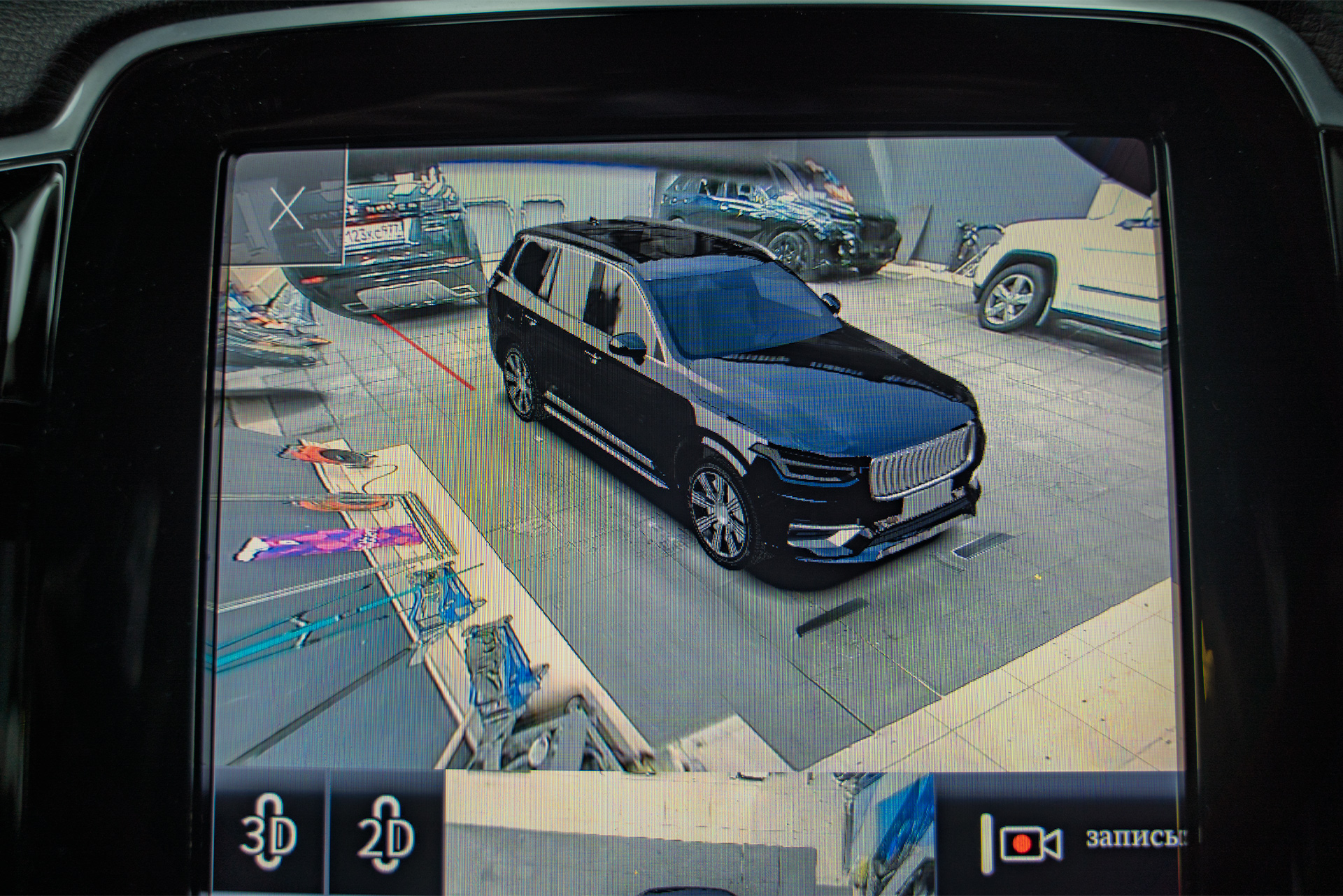 Установка системы кругового обзора Panorama V6 + дооснащение Volvo XC90 II