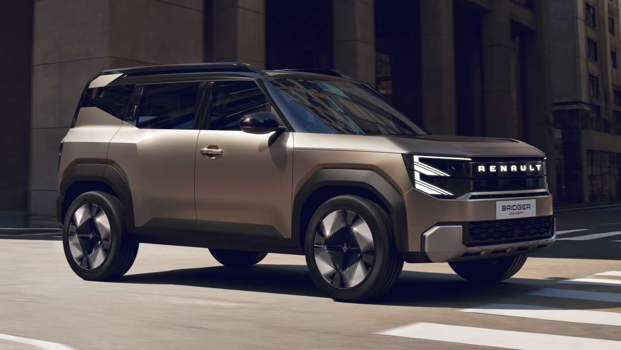 Новый концепт Renault Bridger подтверждает появление симпатичного маленького французского внедорожника 4x4