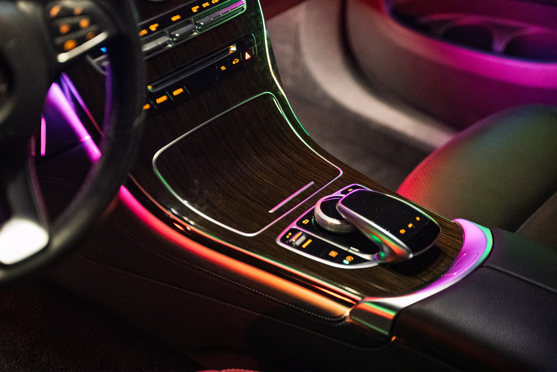 111312 Атмосферная LED подсветка салона для Mercedes-Benz GLC