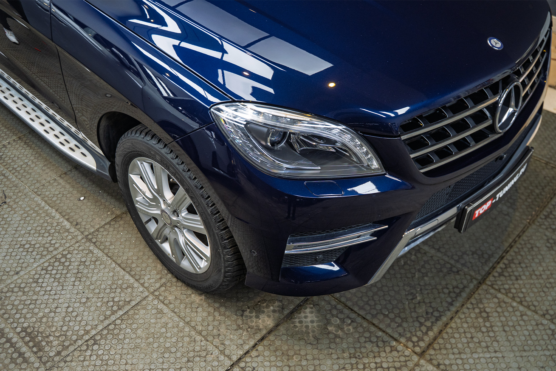 111329 Детейлинг кузова и салона Mercedes-Benz ML III &ndash; PDR, полировка и химчистка