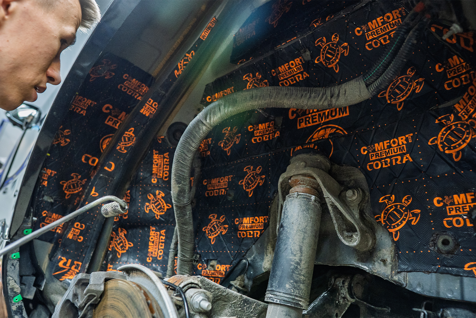 111352 Шумоизоляция колесных арок и подкрылков Volvo XC90 II