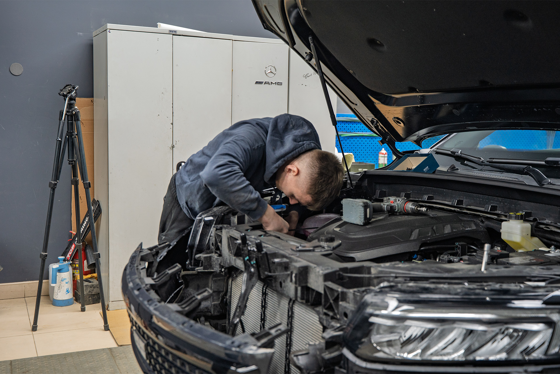 111398 Тюнинг фар Knewstar 001 &ndash; яркие LED линзы Constructor Beam