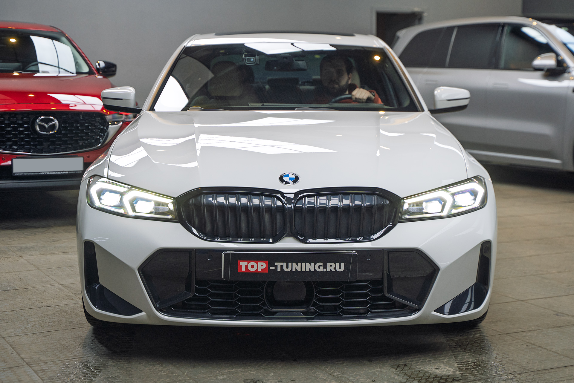 111399 Установка спойлера GT на крышку багажника BMW 3 серии G20 рестайлинг