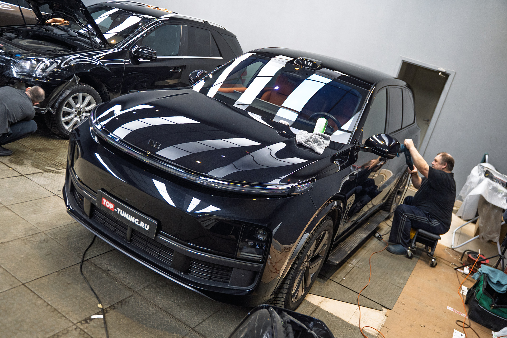 111581 Полировка и керамика ЛКП + дооснащение Lixaing L9