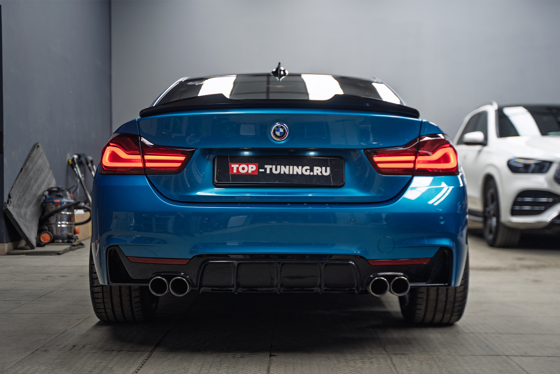 111593 Тюнинг выхлопа BMW 4 серии F32 рестайлинг &ndash; электронная система THOR