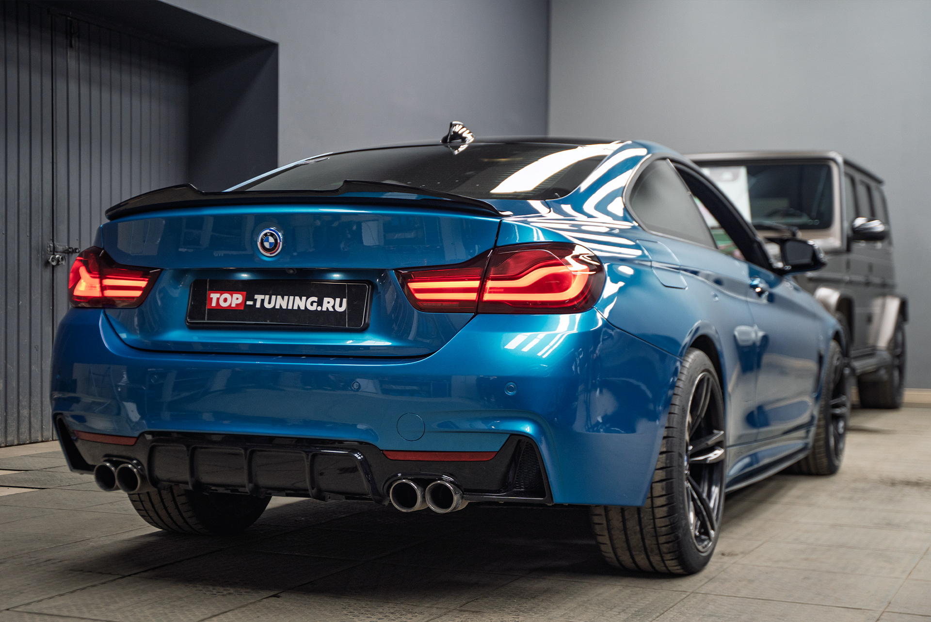 Тюнинг выхлопа BMW 4 серии F32 рестайлинг &ndash; электронная система THOR 