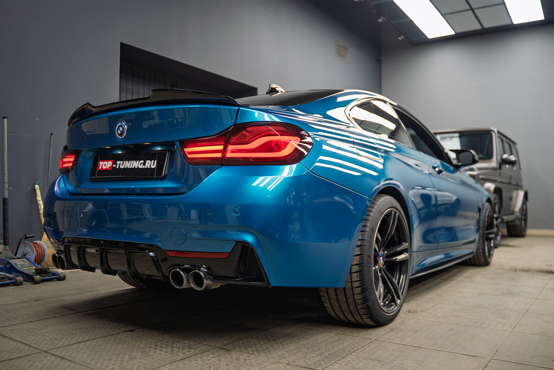 Тюнинг выхлопа BMW 4 серии F32 рестайлинг &ndash; электронная система THOR 