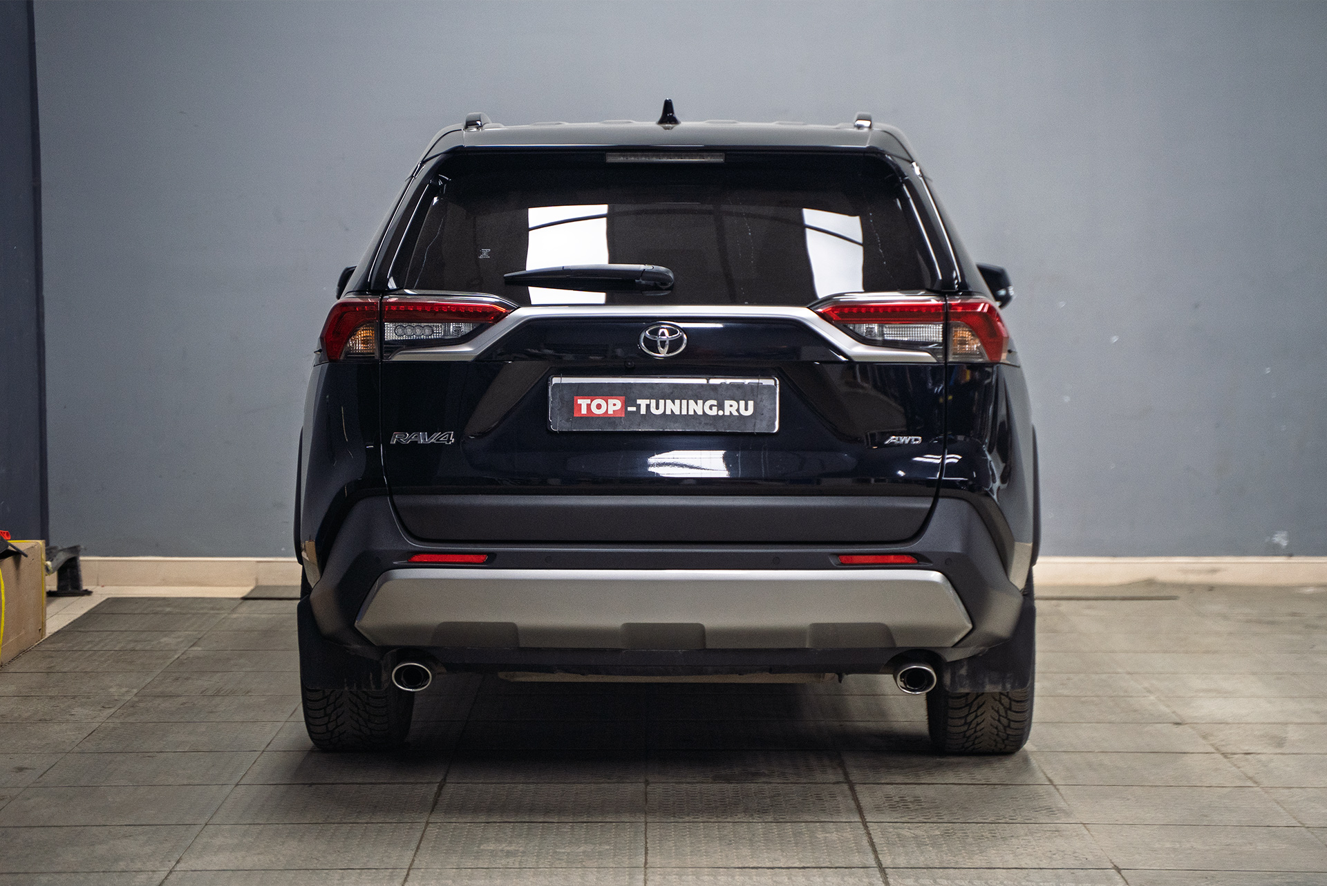 Установка динамической RGB-подсветки MTF в салон Toyota RAV-4 V