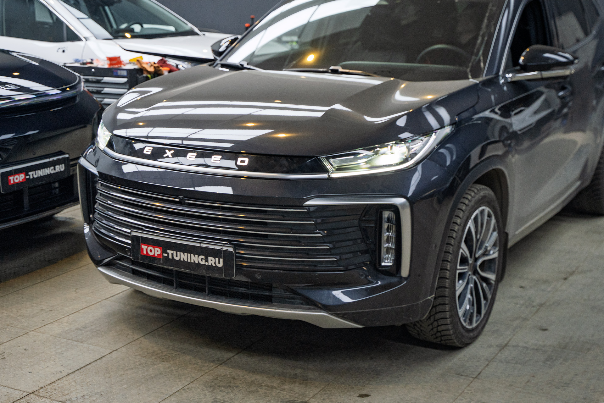 Дооснащение фар Exeed TXL &ndash; яркие линзы MTF Max Beam 2.0 