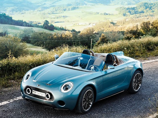 MINI представил Superleggera Vision Concept Roadster 