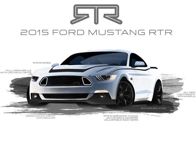 Первые изображение 2015 Ford Mustang RTR