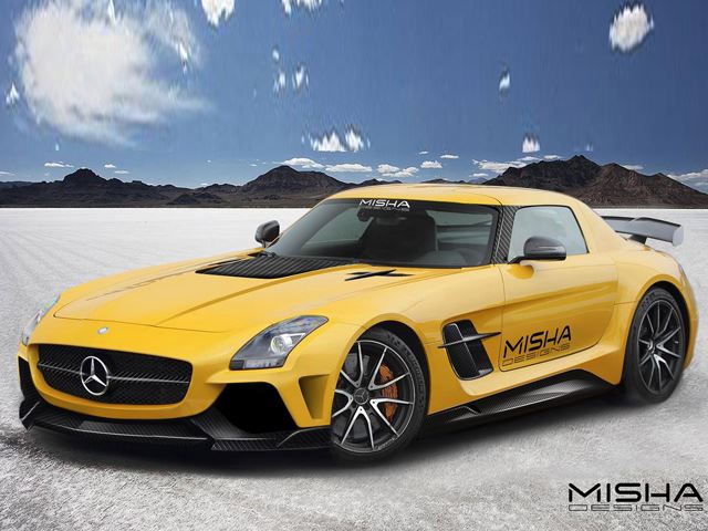 Mercedes SLS AMG Misha Design Тюнинг