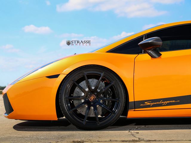 Lamborghini Gallardo Superleggera на дисках Strasse