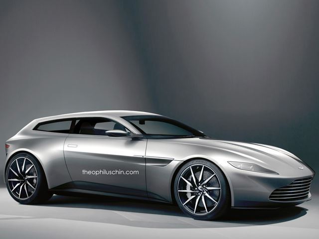 Aston Martin Volante рендер
