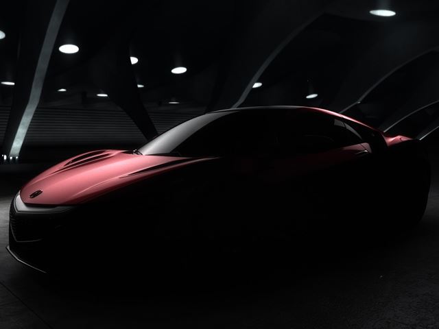 Официально Acura анонсировала новый NSX который дебютирует в Детройте