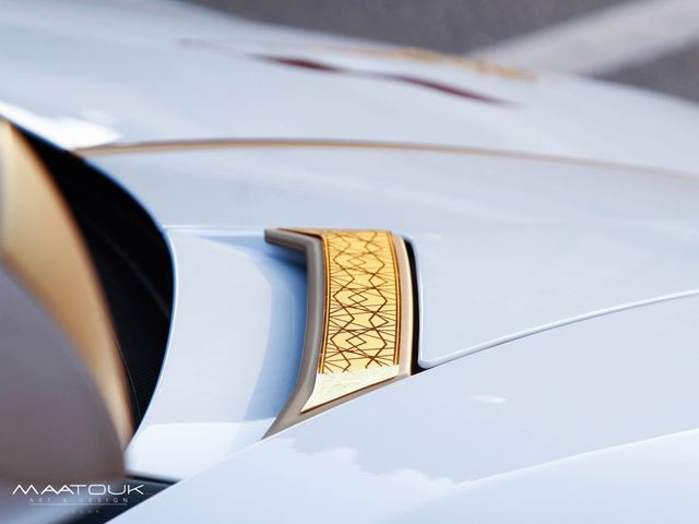 Золотой Lamborghini Aventador - единственный в своем роде