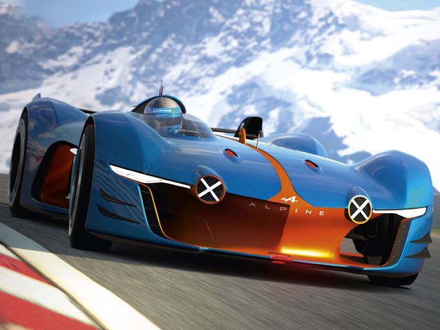 Концепт Alpine Vision Gran Turismo