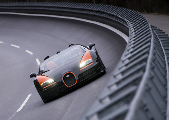 Bugatti Veyton Мировой рекорд