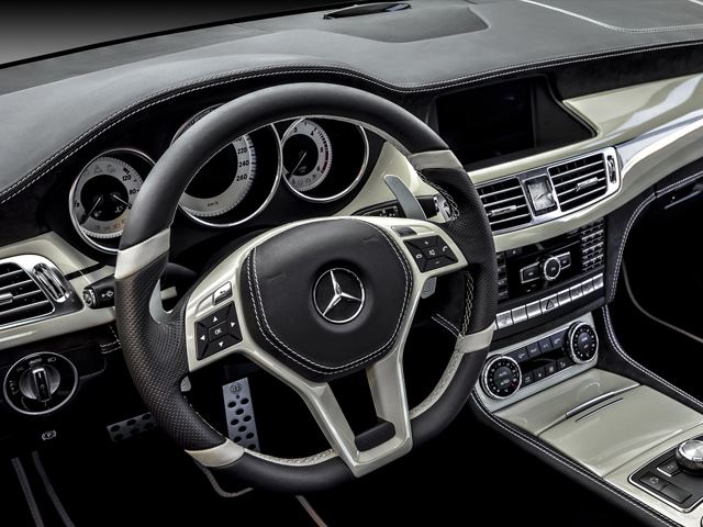 Mercedes Benz CLS тюнинг салона. Интерьер