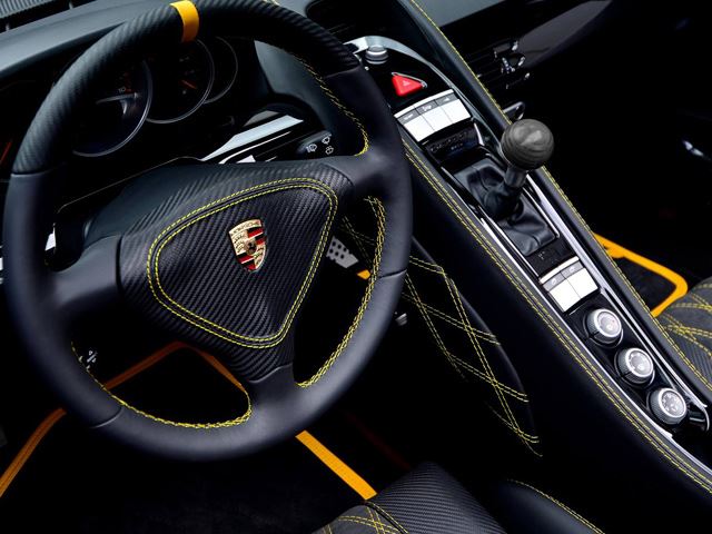 Porsche Carrera GT тюнинг интерьера