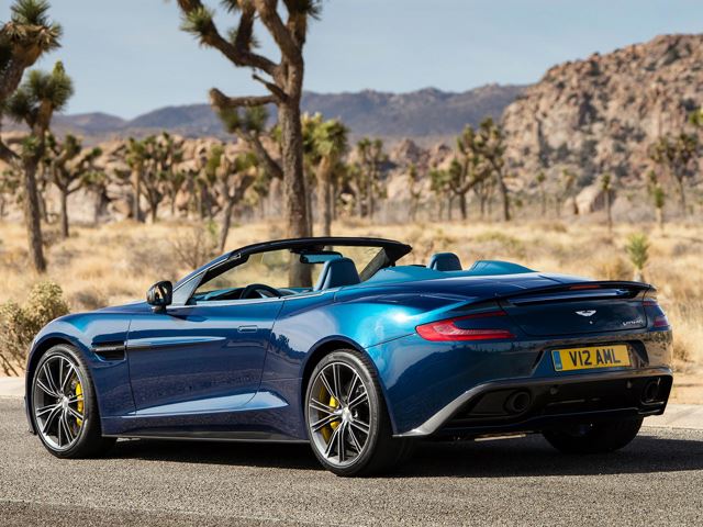 Aston Martin Vanquish Volante кабриолет