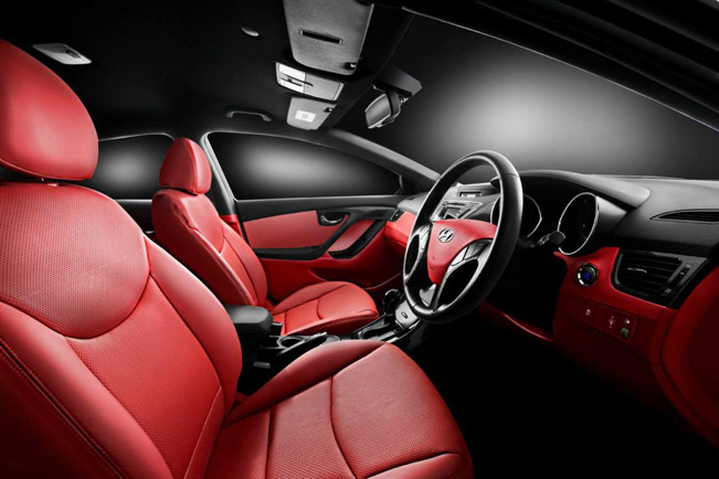 Красно-черный Hyundai Elantra от DC Design
