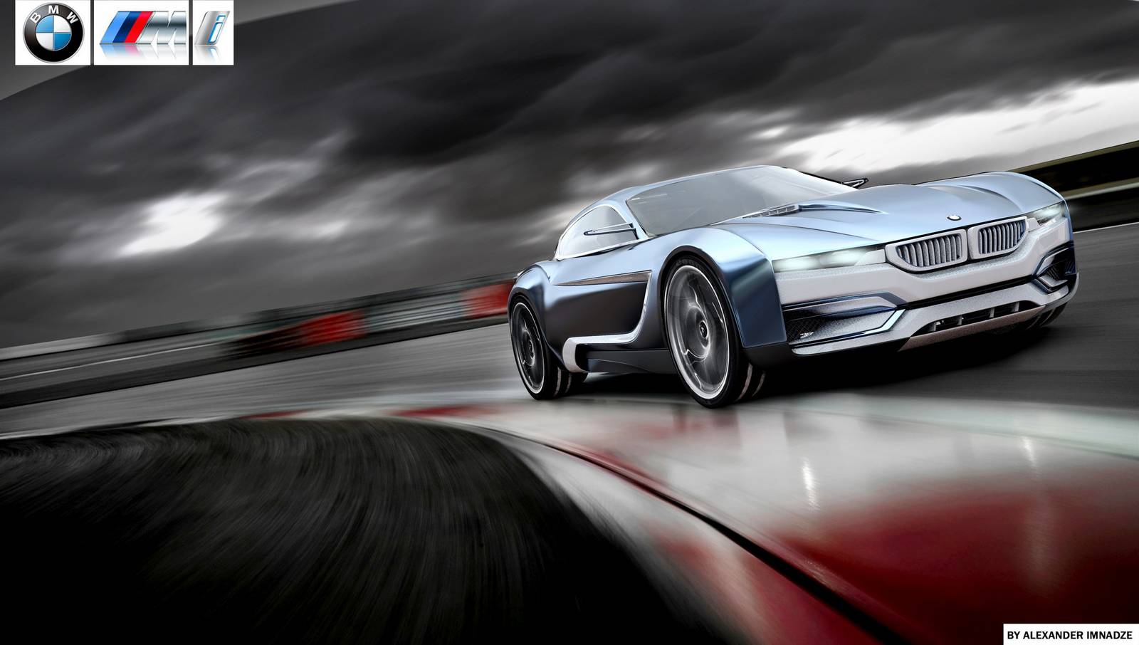 Рендеры BMW M.I.Z. Concept от Александра Имнадзе