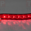 Светодиодные вставки в задний бампер Red-5 на BMW 5 E60, E61, M5