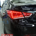 Задние тюнинг-фонари Red на Hyundai Sonata 6 (YF)