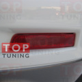 Катафот со светодиодной вставкой в задний бампер NM_1 на Nissan Murano 2 (Z51)