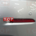 Светодиодные вставки в задний бампер Red Type на Toyota