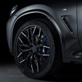 Карбоновые жабры в крылья BMW X3 / X4